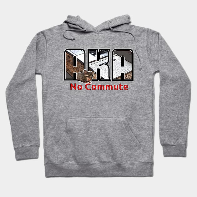 Say No to Commuting Hoodie by The Angry Possum